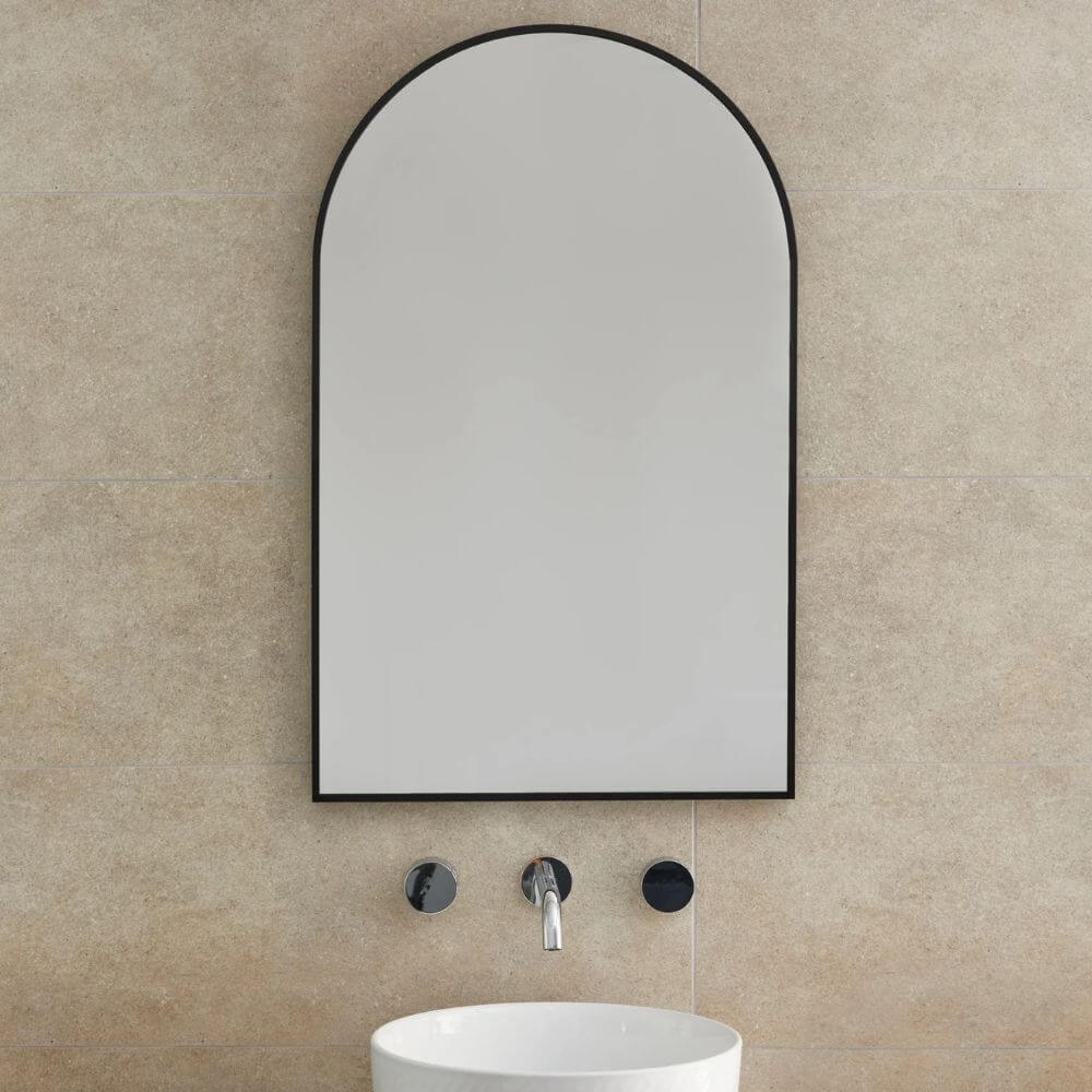 Black Bathroom Mirrors - Black Framed Bathroom Vanity Mirrors – BathLab