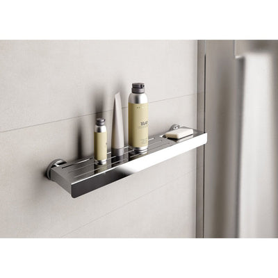 Sonia Tecno Project Metal Shelf 50cm - Polished Stainless Steel