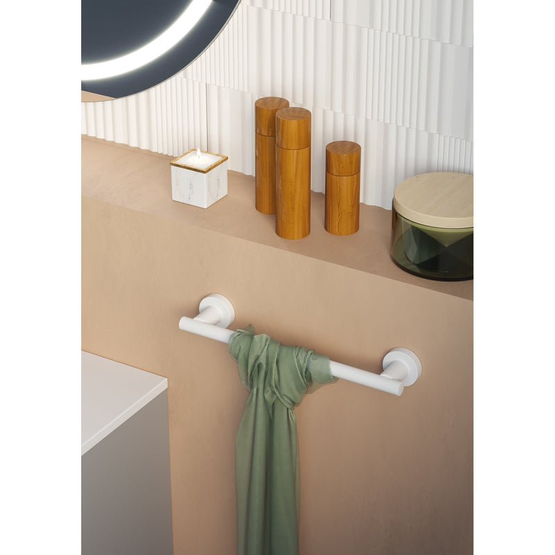 Sonia Tecno Project Towel Rail 33cm - White