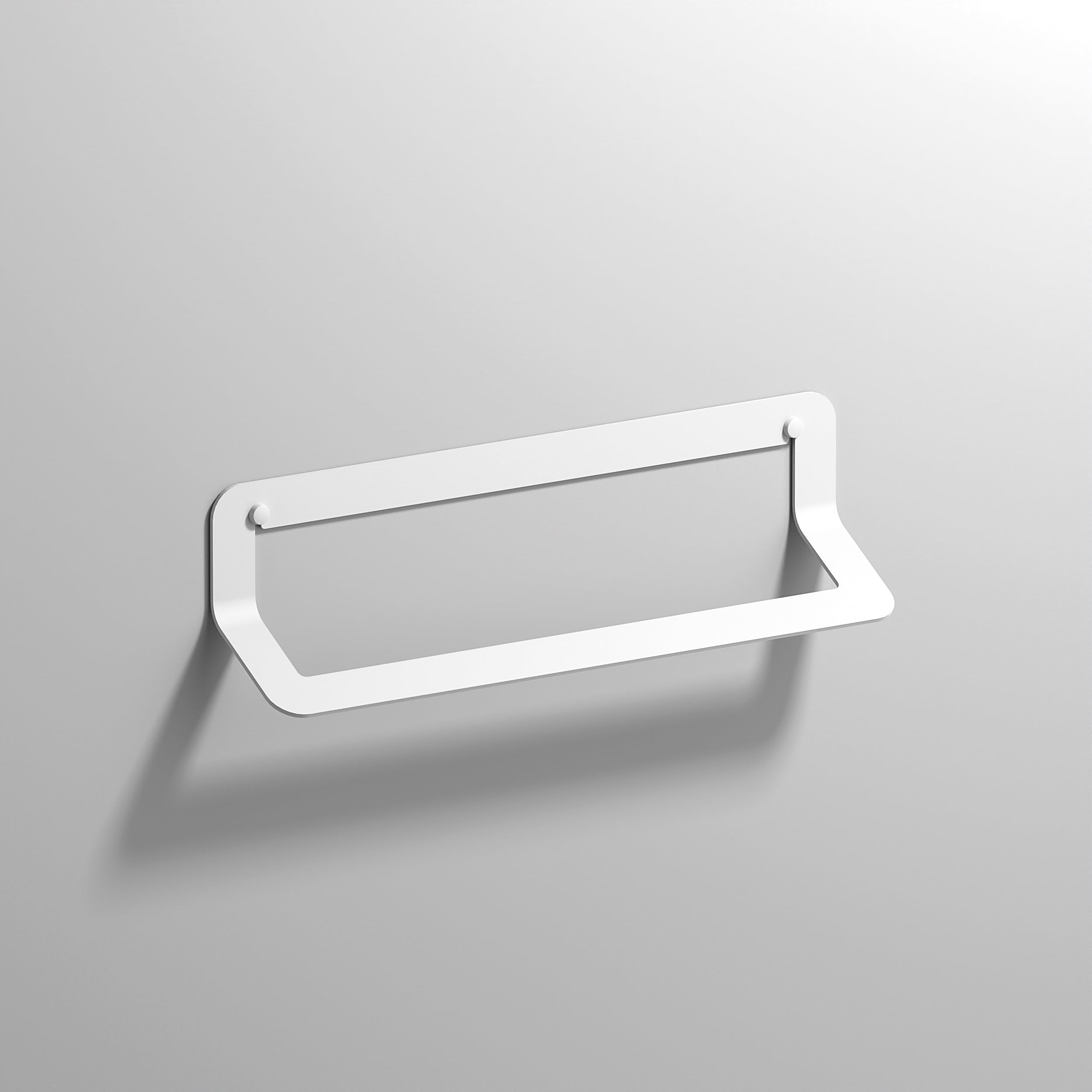 Sonia Quick Towel Rail 45cm White BathLab.co.uk