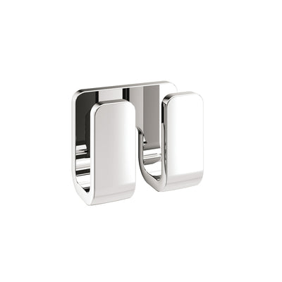 Gedy Outline Double Robe Hook - Chrome