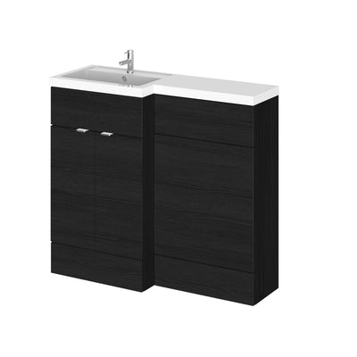 Hudson Reed Fusion 1000mm Floorstanding Combination Unit With L Shaped Basin