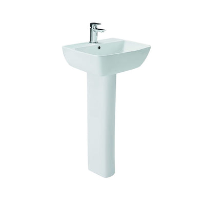 Britton Bathrooms MyHome 500mm Basin With Full Pedestal