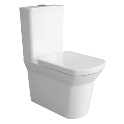 Hudson Reed Maya Close Coupled Flush To Wall Toilet & Soft Close Seat