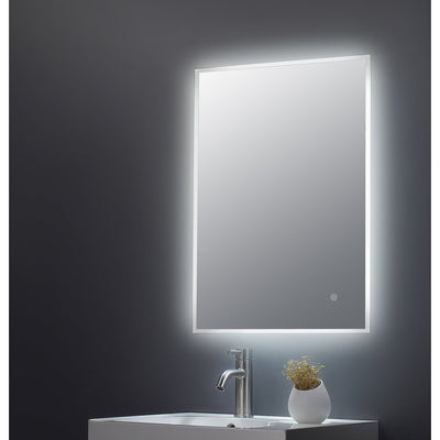 Lumin 500 x 700mm LED Touch Sensor Mirror With Ambient Lighting & Demister