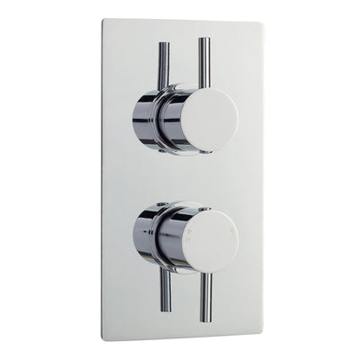 Jenson Round 2 Outlet Concealed Thermostatic Valve