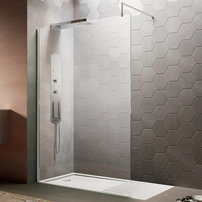 Chrome Wet Room Shower Panels