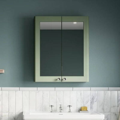 Shop green bathroom mirror cabinets and storage furniture