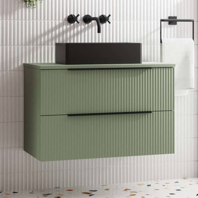 Hudson Reed Fluted - Satin Green