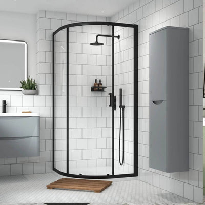 Matt Black Shower Enclosures