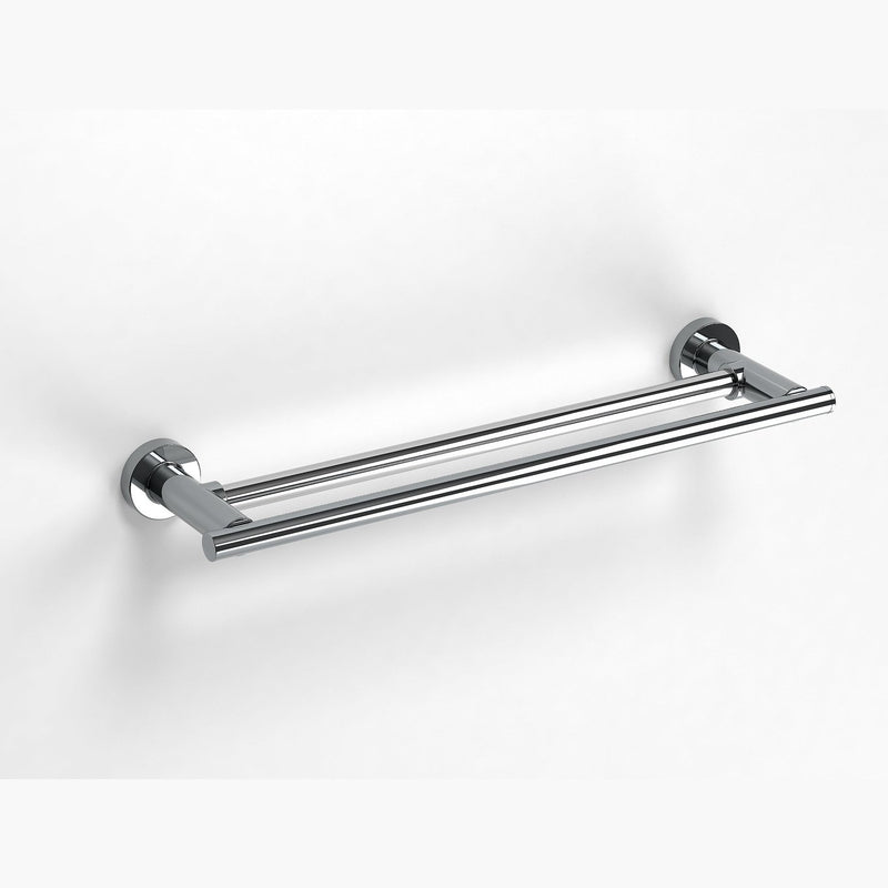 Sonia Tecno Project Double Towel Rail 66cm - Chrome