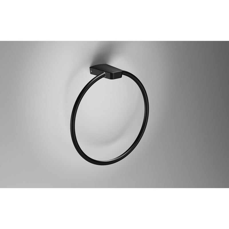 Sonia S6 Towel Ring - Black