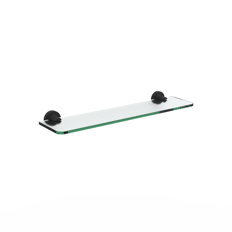 Sonia Tecno Project Glass Shelf 50cm - Black