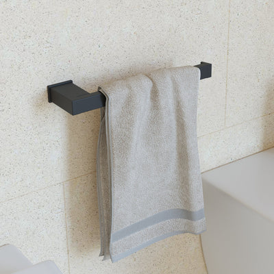 Sonia S Cube Open Towel Bar - Black