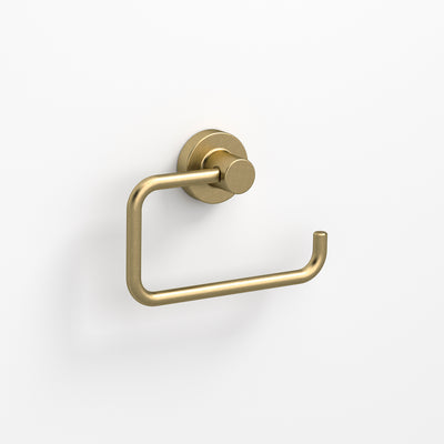 Sonia Tecno Project Open Toilet Roll Holder - Brushed Brass