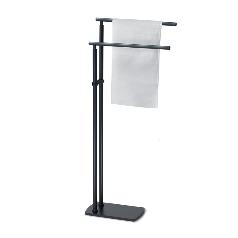 Origins Living Florida Towel Stand With 2 Fixed Arms - Black