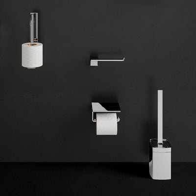 Origins Living Il Giglio Toilet Brush Freestanding - Chrome