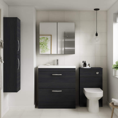 Cape Charcoal Black Bathroom Lifestyle Photo