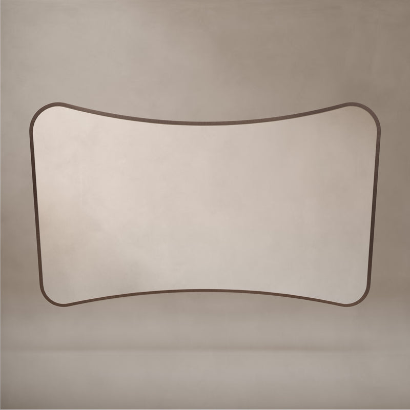 Origins Living Delphine Mirror 120 x 70cm - Brushed Bronze