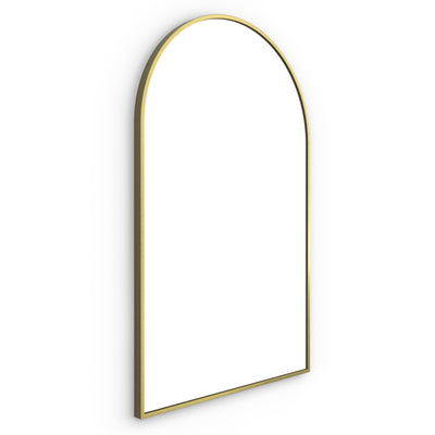 Origins Living Docklands Arch Mirror 50x80cm - Brushed Brass