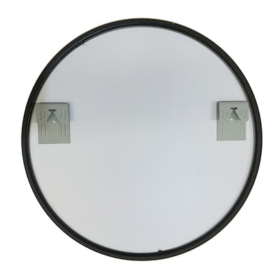 Origins Living Docklands Round Mirror 60cm -  Black