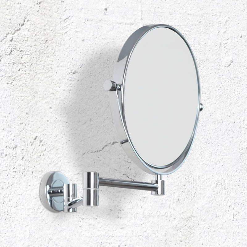 Origins Living Hutton Reversible 5X Magnifying Wall Mirror - Chrome