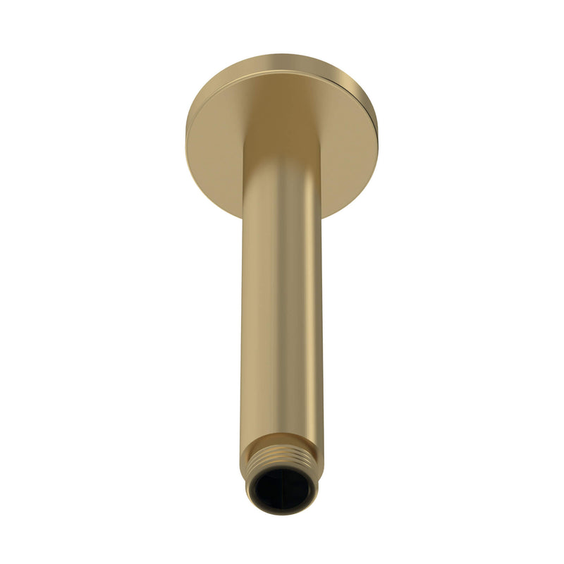 Cape Brushed Brass Concealed Shower Package With Fixed Head