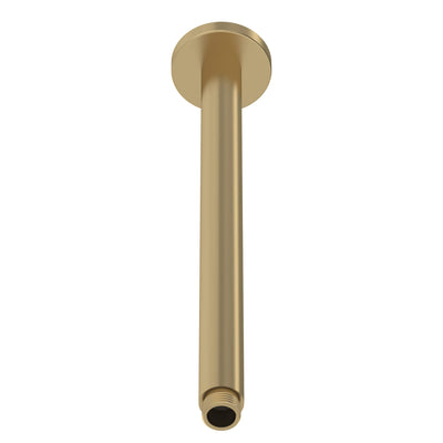 Cape Brushed Brass Concealed Shower Package With Fixed Head