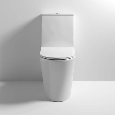Lana Rimless Close Coupled Back To Wall Toilet & Soft Close Seat