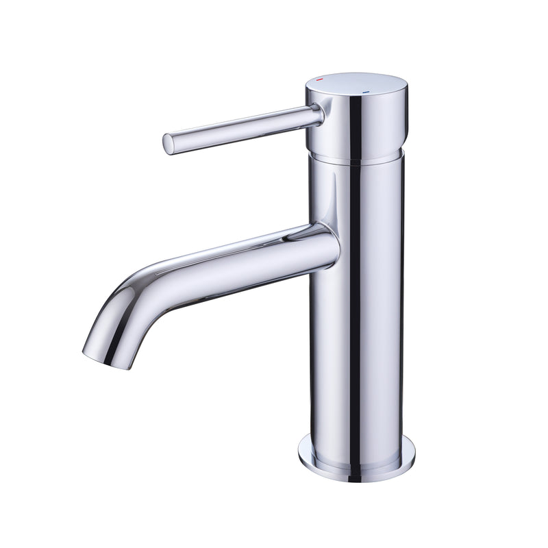 Lux Monobloc Basin Mixer With Waste - Chrome