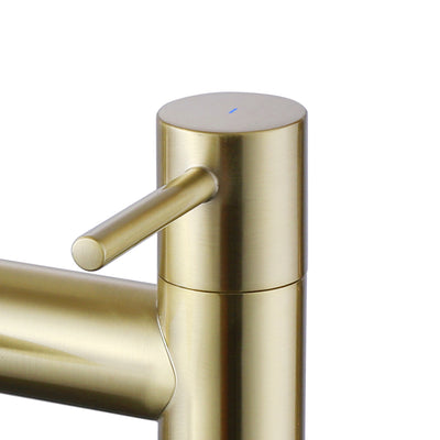 Lux Bath Filler - Brushed Brass