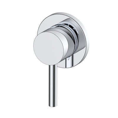 Lux Wall Mounted 2 Hole Basin Mixer - Chrome