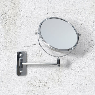 Origins Living Mason Reversible 5X Magnifying Wall Mirror - Chrome