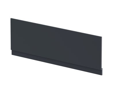 1700mm Bath Front Panel - Satin Soft Black