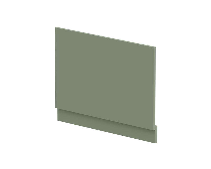 750mm Bath End Panel - Satin Green