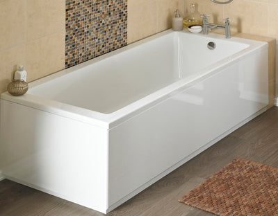 1700mm Bath Front Panel - Gloss White