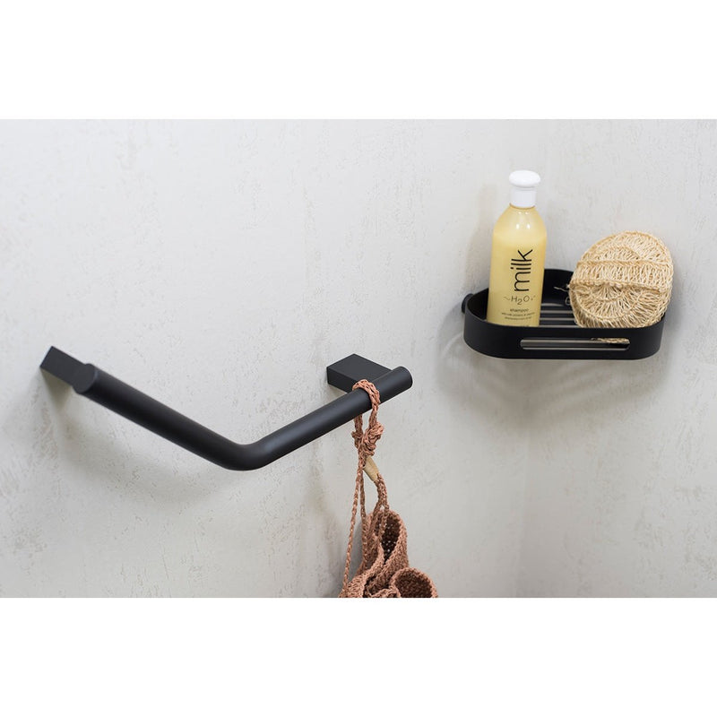 Sonia Lux Angled Grab Bar - Black