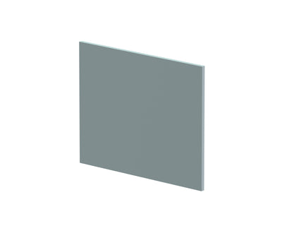 700mm Square Shower Bath End Panel - Matt Coastal Grey