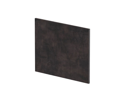 700mm Square Shower Bath End Panel - Metallic Slate