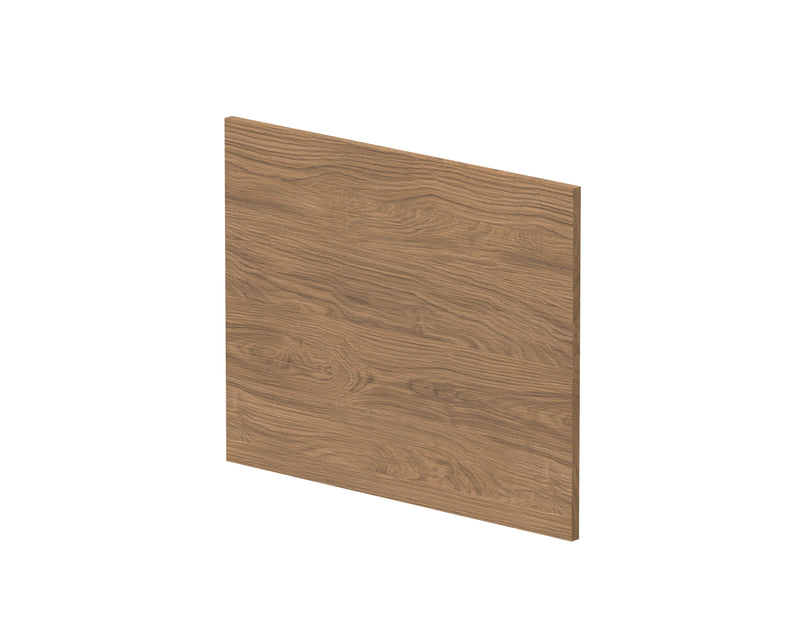 700mm Square Shower Bath End Panel - Antique Oak