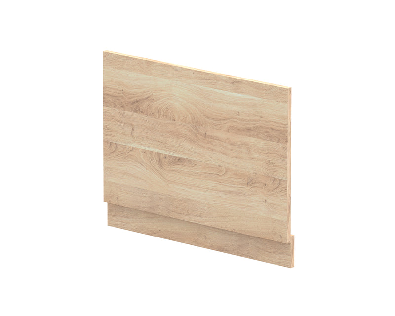 750mm Bath End Panel - Bleached Oak