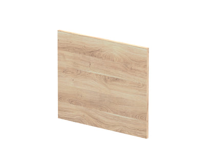 700mm Square Shower Bath End Panel - Bleached Oak