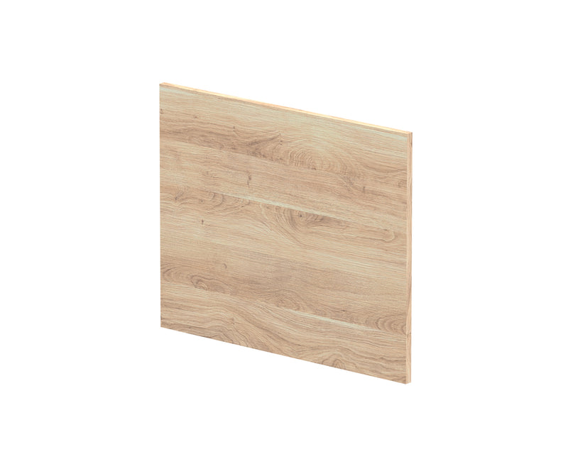 700mm Square Shower Bath End Panel - Bleached Oak