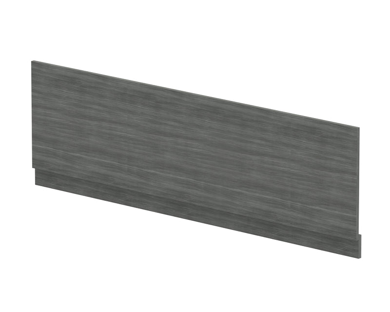 1800mm Bath Front Panel - Anthracite Woodgrain