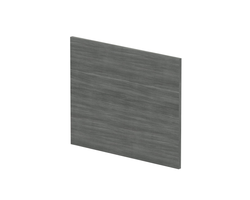 700mm Square Shower Bath End Panel - Anthracite Woodgrain