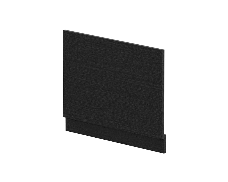 750mm Bath End Panel - Charcoal Black