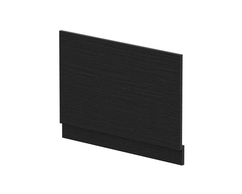 800mm Bath End Panel - Charcoal Black