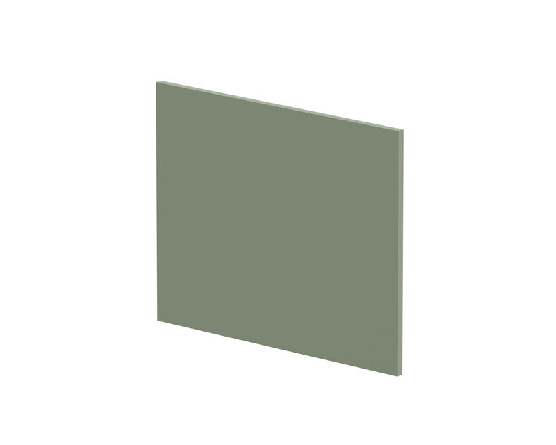 700mm Square Shower Bath End Panel - Satin Green