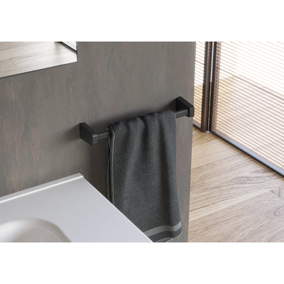 Sonia S6 Open Towel Bar Right - Black