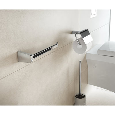 Sonia S6 Toilet Roll Holder with Flap - Chrome